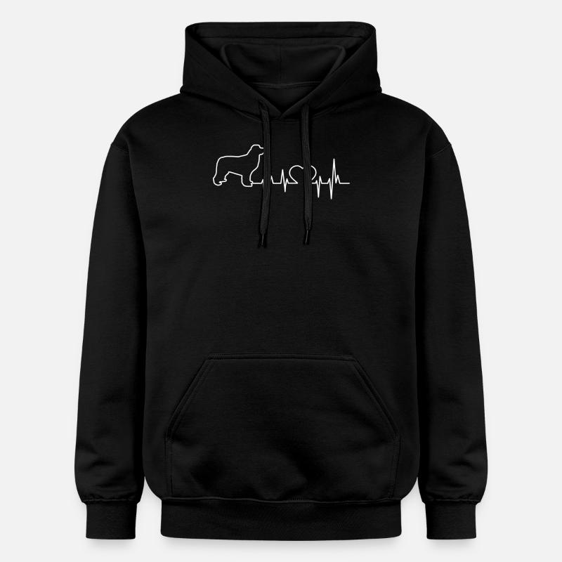 Chemise De Terre-Neuve Cadeau - Sweat à capuche Softstyle® Gildan Unisexe - noir