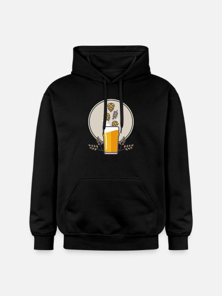 Beersplash - Gildan Unisex Softstyle® Midweight Hoodie - Schwarz