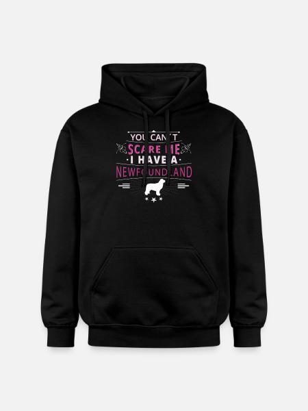 Newfoundland scare Newfoundland - Gildan Unisex Softstyle® Midweight Hoodie - black