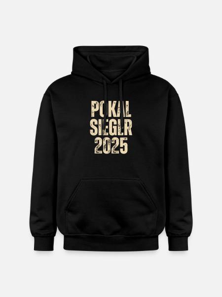 POKALSIEGER 2025 - Gildan Unisex Softstyle® Midweight Hoodie - Schwarz