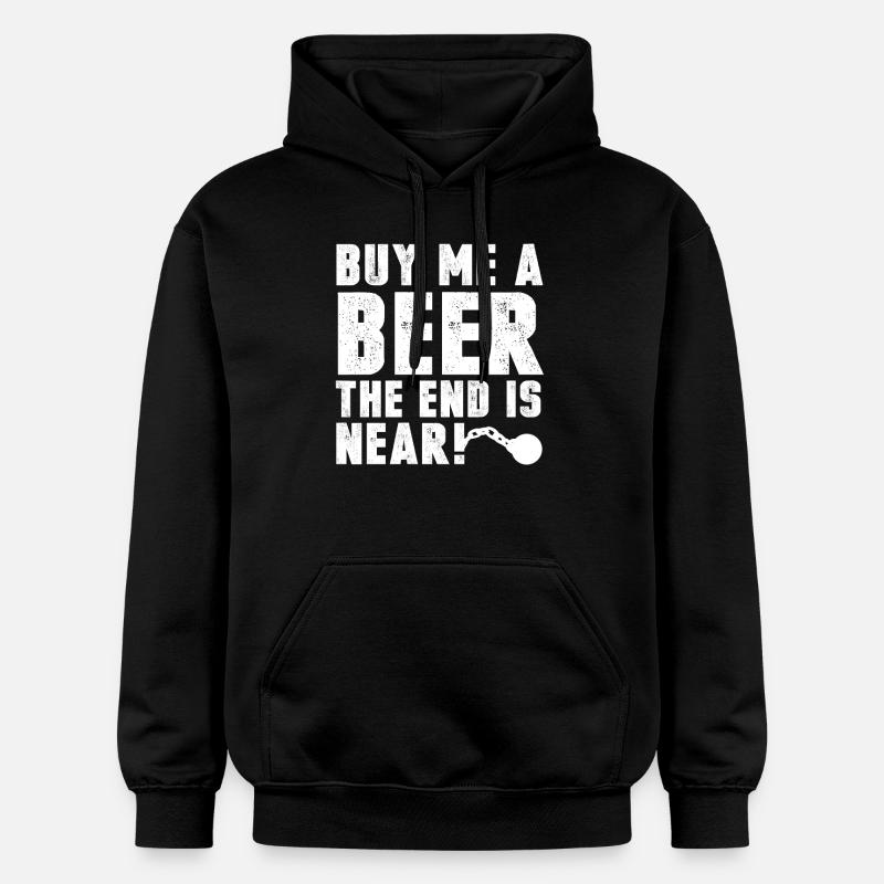 Junggesellenabschied - Gildan Unisex Softstyle® Midweight Hoodie - Schwarz