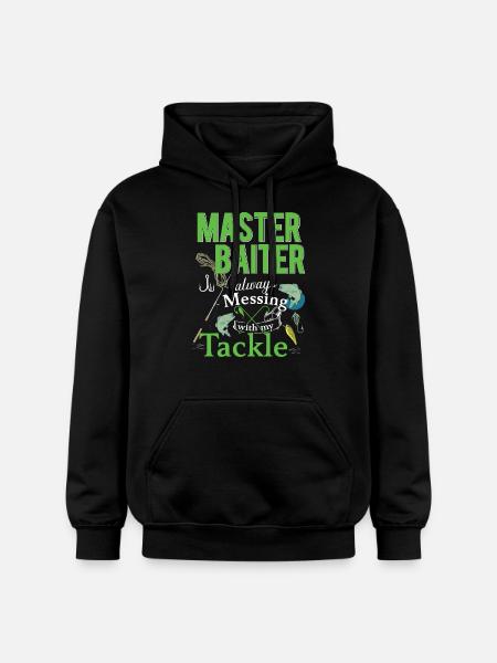 Master Baiter - Gildan Unisex Softstyle® Midweight Hoodie - Schwarz