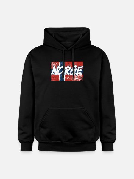 conception Norge - Sweat à capuche Softstyle® Gildan Unisexe - noir