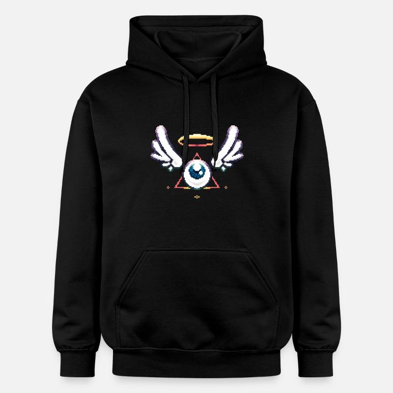 eyeball - Sweat à capuche Softstyle® Gildan Unisexe - noir