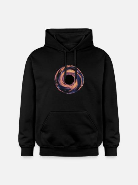 Fascinating black hole experience - Gildan Unisex Softstyle® Midweight Hoodie - black