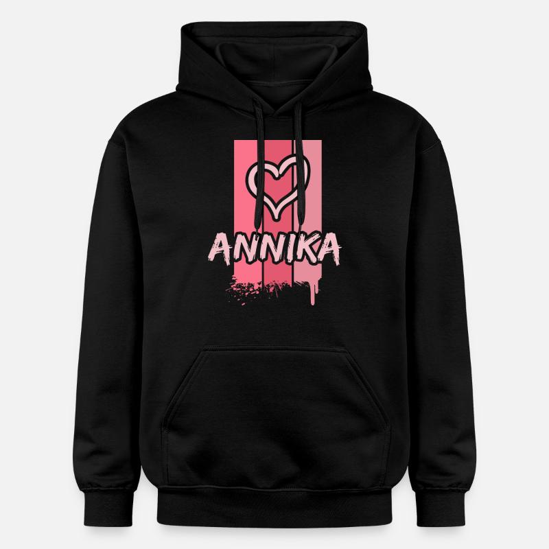 Annika - Sweat à capuche Softstyle® Gildan Unisexe - noir