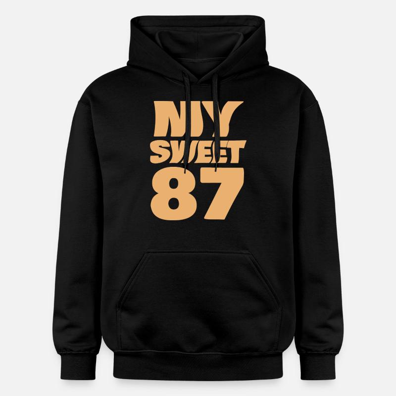 87 - Sweat à capuche Softstyle® Gildan Unisexe - noir