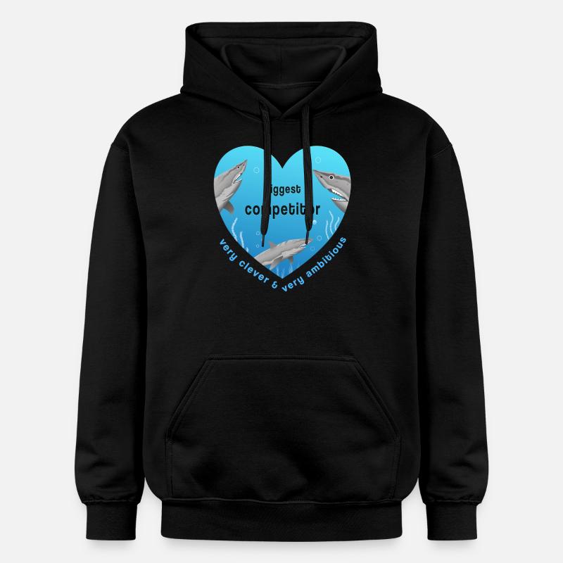 plus grand concurrent - Sweat à capuche Softstyle® Gildan Unisexe - noir