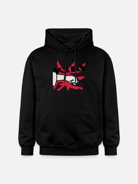 karaté kiai - Sweat à capuche Softstyle® Gildan Unisexe - noir
