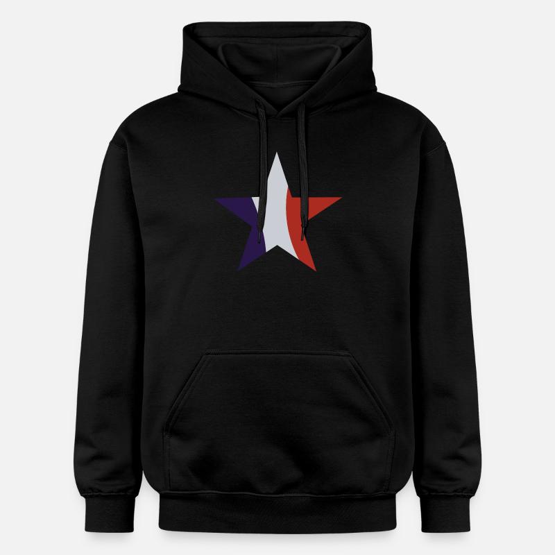 etoile francais - Sweat à capuche Softstyle® Gildan Unisexe - noir