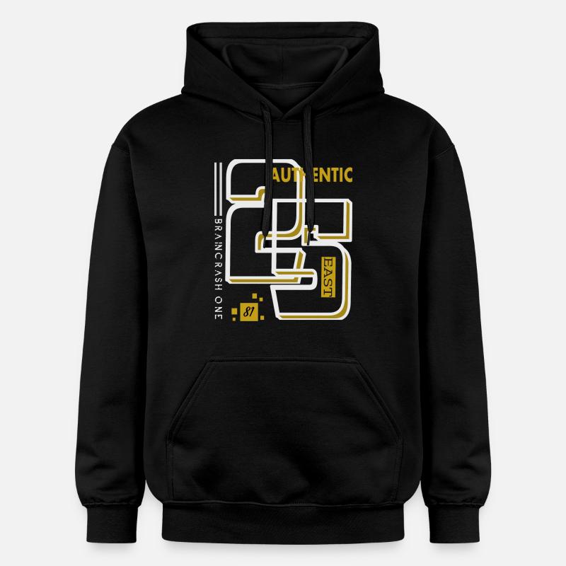 Style est 25 - Sweat à capuche Softstyle® Gildan Unisexe - noir