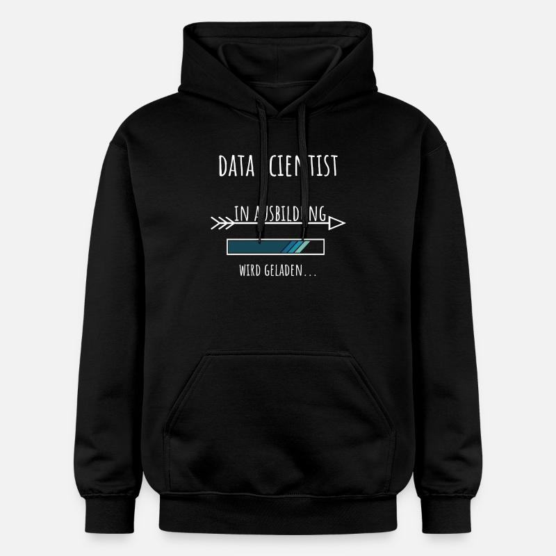 Data Science Beruf Ausbildung Data Scientist - Gildan Unisex Softstyle® Midweight Hoodie - Schwarz