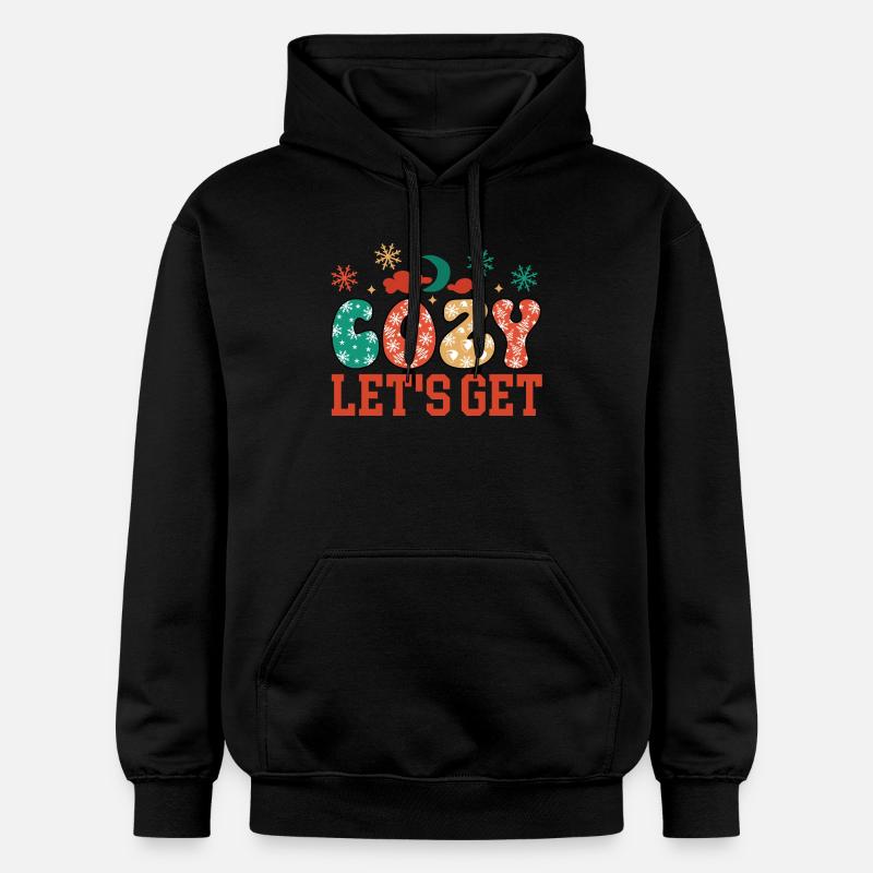 Noël chaleureux - Sweat à capuche Softstyle® Gildan Unisexe - noir