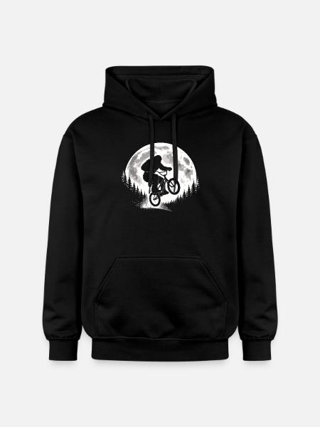 Bigfoot BMX Sprung - Gildan Unisex Softstyle® Midweight Hoodie - Schwarz