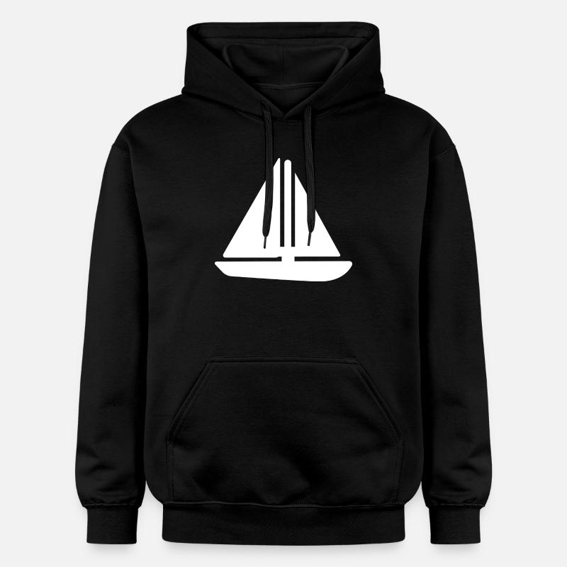 Voile - Sweat à capuche Softstyle® Gildan Unisexe - noir