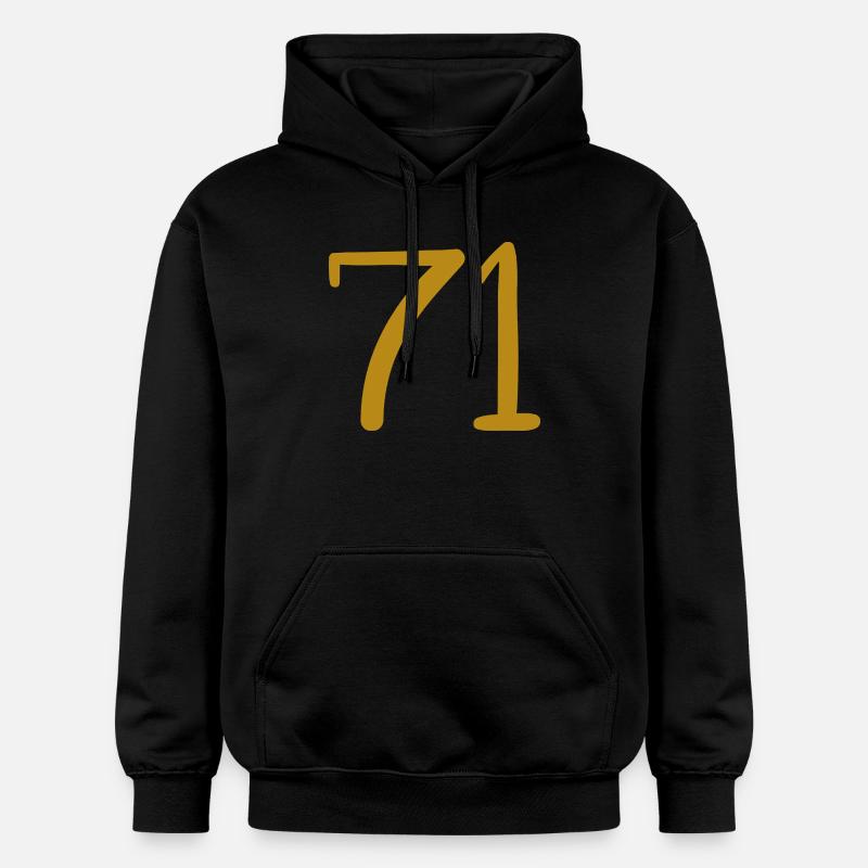 71 - Sweat à capuche Softstyle® Gildan Unisexe - noir
