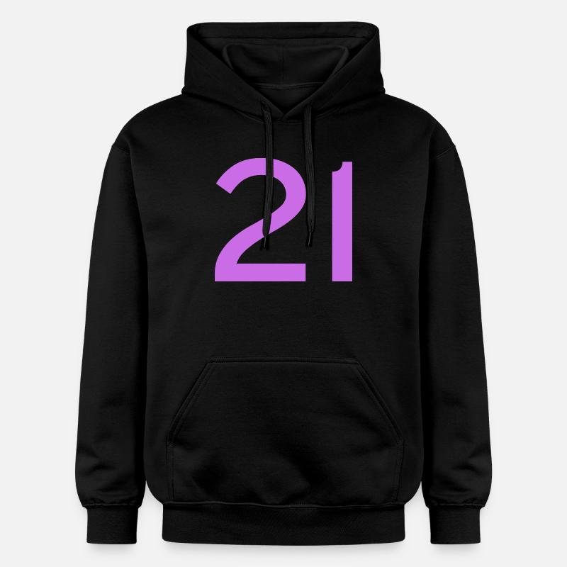 21 - Sweat à capuche Softstyle® Gildan Unisexe - noir