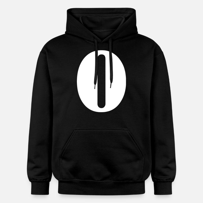 O - Sweat à capuche Softstyle® Gildan Unisexe - noir