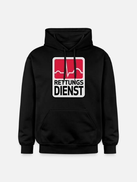 Rettungsdienst - Gildan Unisex Softstyle® Midweight Hoodie - Schwarz