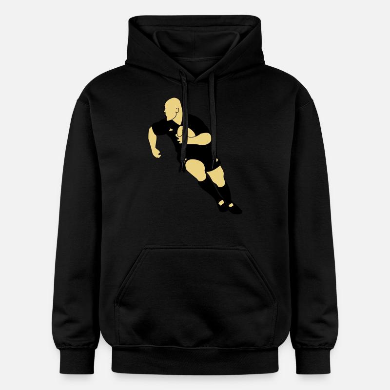 rugby - Sweat à capuche Softstyle® Gildan Unisexe - noir