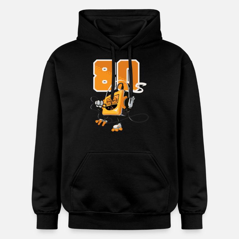 Walkman - Sweat à capuche Softstyle® Gildan Unisexe - noir