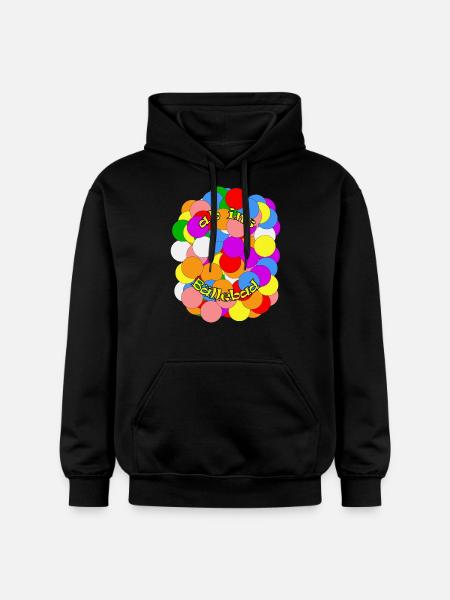 ab ins Bällebad - Gildan Unisex Softstyle® Midweight Hoodie - Schwarz