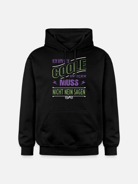 cool sayings cool uncle trait - Gildan Unisex Softstyle® Midweight Hoodie - black