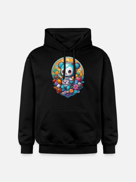 Happy Medicine - Gildan Unisex Softstyle® Midweight Hoodie - black