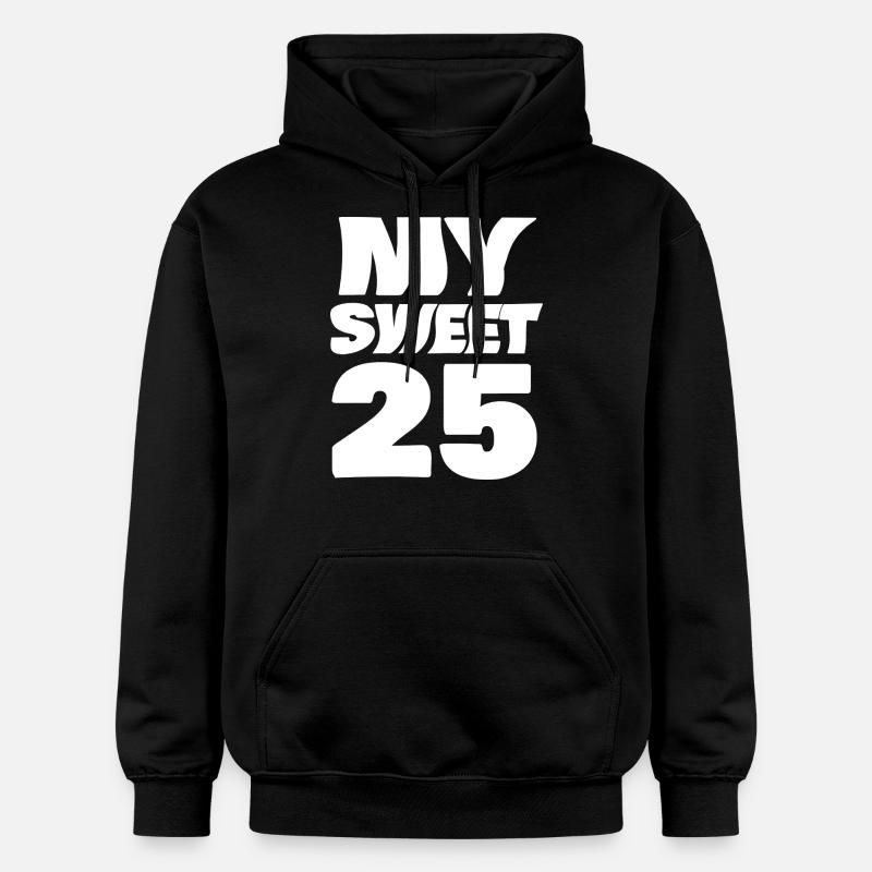 Âge 25 - Sweat à capuche Softstyle® Gildan Unisexe - noir