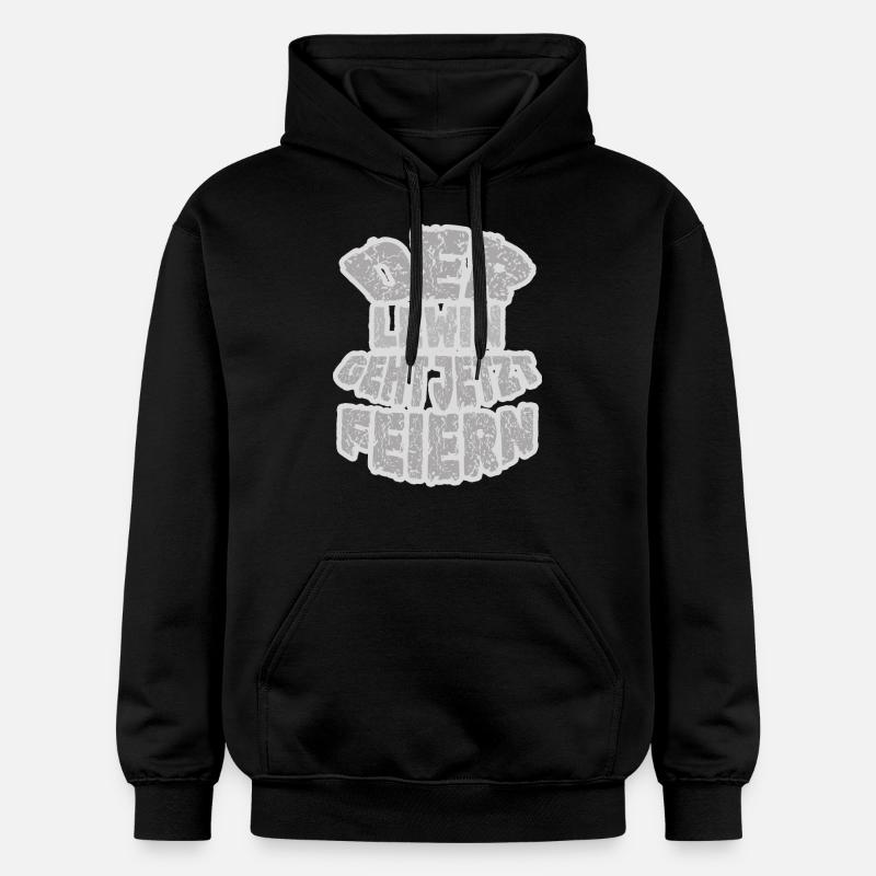 Lewin Lewin - Sweat à capuche Softstyle® Gildan Unisexe - noir