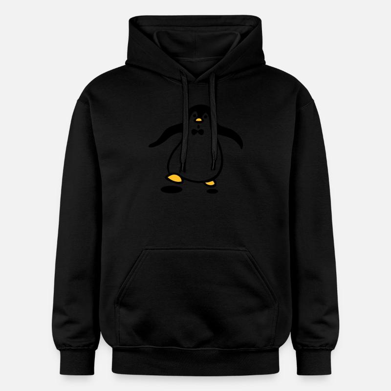 Penguin - Sweat à capuche Softstyle® Gildan Unisexe - noir