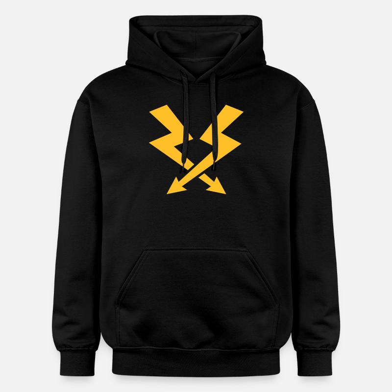 Flash - Sweat à capuche Softstyle® Gildan Unisexe - noir