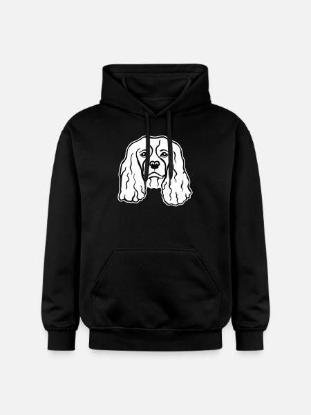Cavalier King Charles - Gildan Unisex Softstyle® Midweight Hoodie - Schwarz