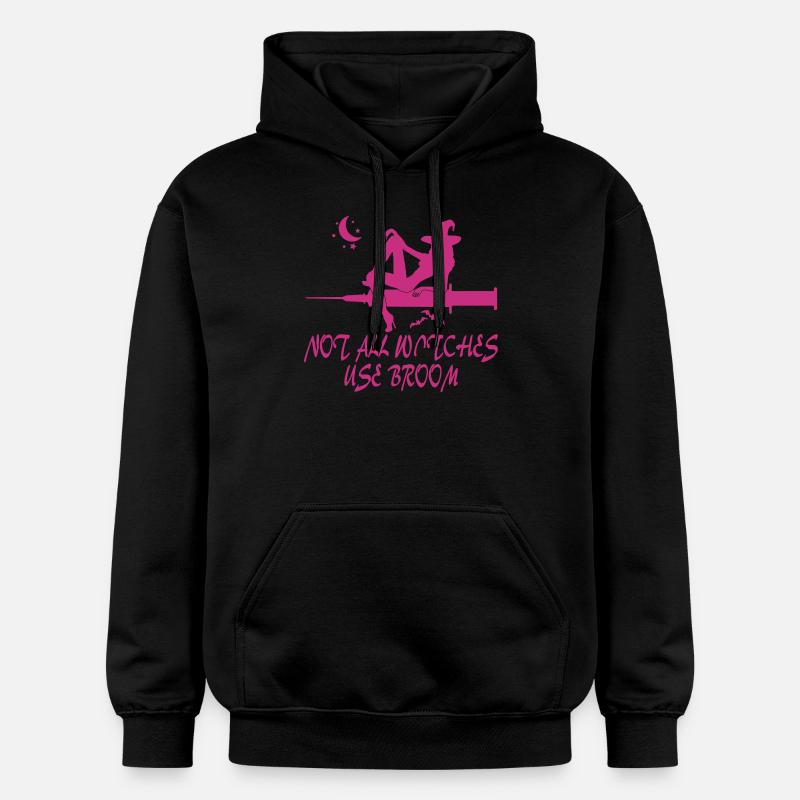 conception infirmière de312 - Sweat à capuche Softstyle® Gildan Unisexe - noir