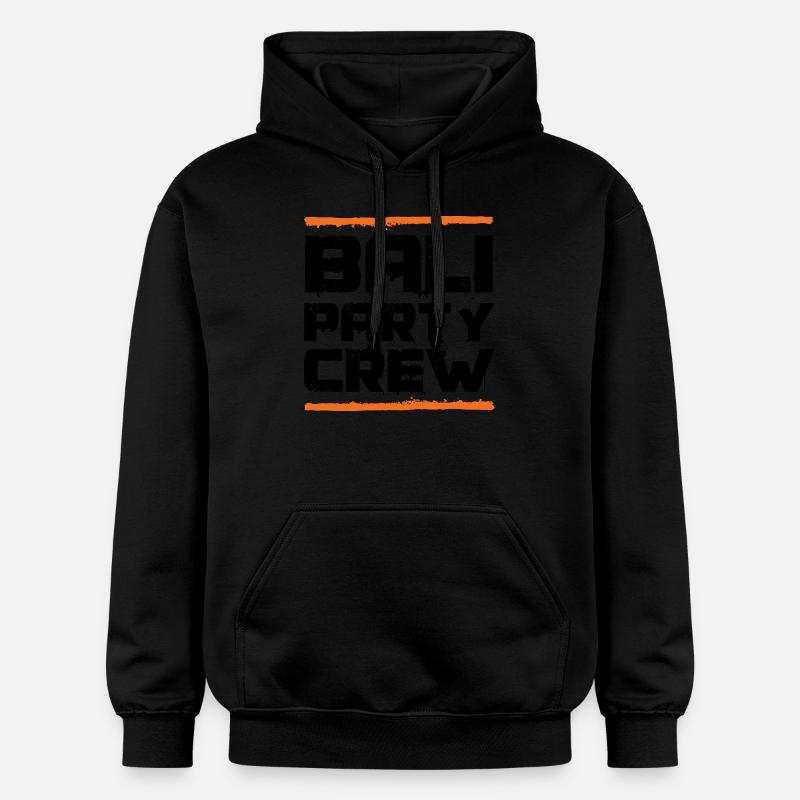 Équipe de fête de Bali - Sweat à capuche Softstyle® Gildan Unisexe - noir