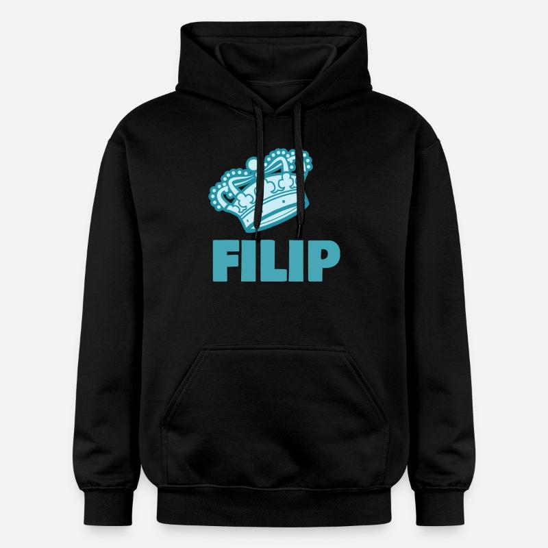 Filip - Sweat à capuche Softstyle® Gildan Unisexe - noir