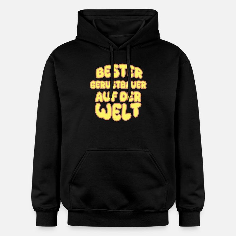 L’échafaudage comme vocation - Sweat à capuche Softstyle® Gildan Unisexe - noir