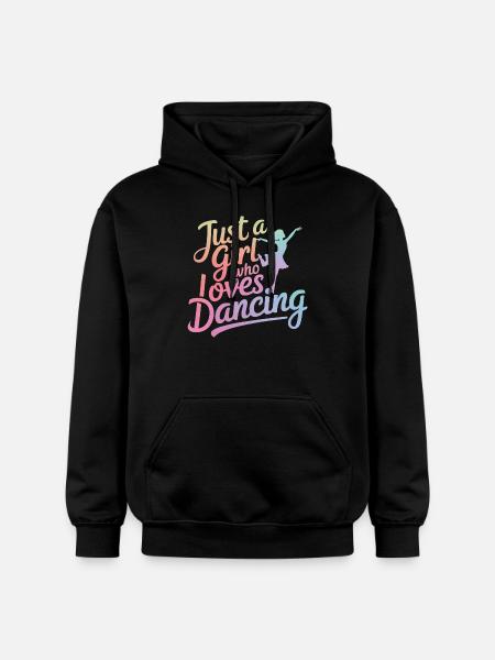 Dancing Dancers Dancing - Gildan Unisex Softstyle® Midweight Hoodie - black