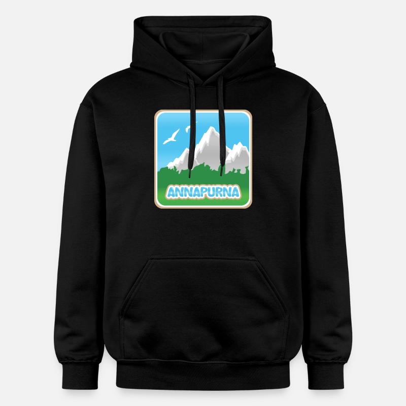 Cadeau pour l’Annapurna - Sweat à capuche Softstyle® Gildan Unisexe - noir