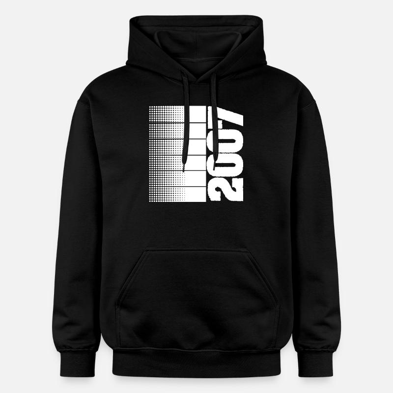 Temps libre 2007 - Sweat à capuche Softstyle® Gildan Unisexe - noir