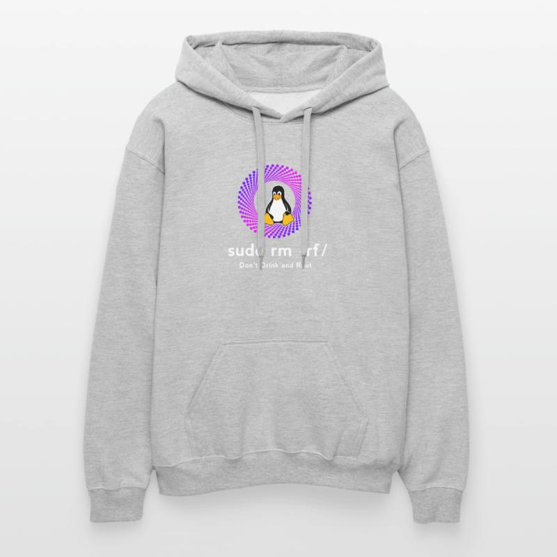 Ordinateur Sys admin Penguin Nerd pc sudo rm -rf cod Sweat à capuche Softstyle® Gildan Unisexe