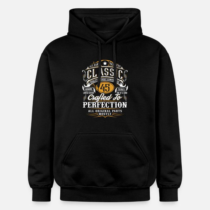 45e anniversaire - Sweat à capuche Softstyle® Gildan Unisexe - noir
