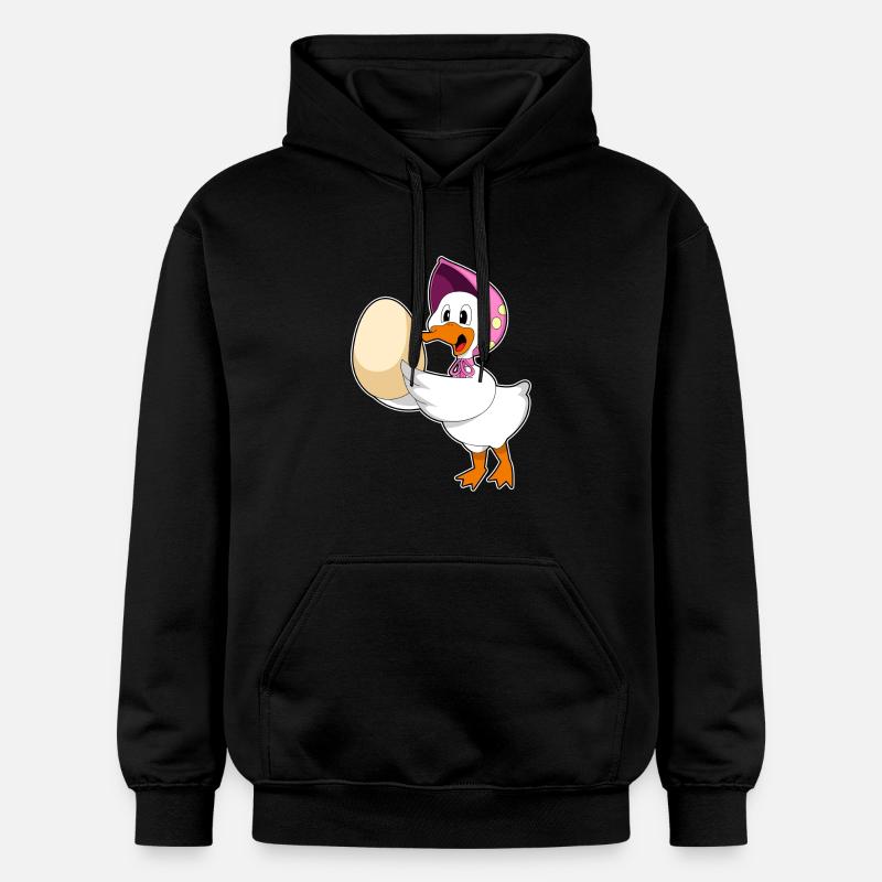 Oeuf de canard - Sweat à capuche Softstyle® Gildan Unisexe - noir