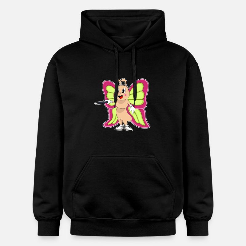 Baguette papillon - Sweat à capuche Softstyle® Gildan Unisexe - noir