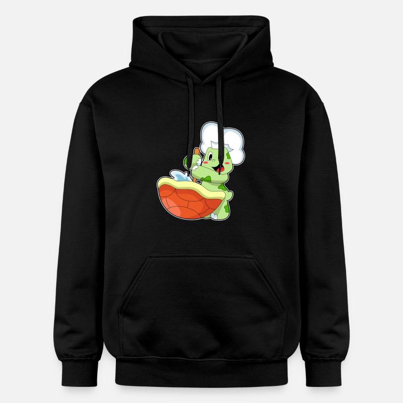 Marmite de tortue - Sweat à capuche Softstyle® Gildan Unisexe - noir