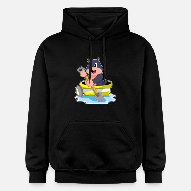Petite Bateau Mole - Sweat à capuche Softstyle® Gildan Unisexe - noir