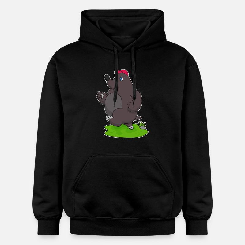 Mole Jogger Jogging - Sweat à capuche Softstyle® Gildan Unisexe - noir
