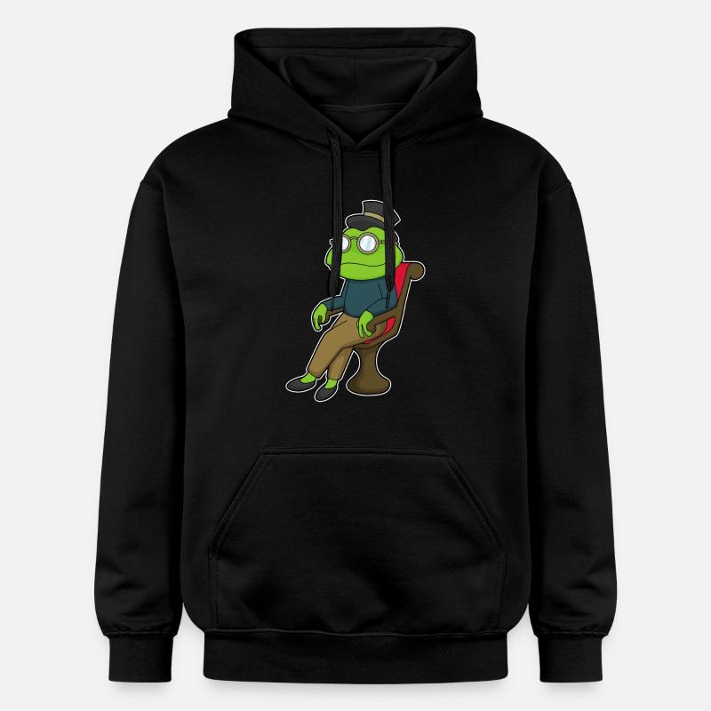 Chaise Frog - Sweat à capuche Softstyle® Gildan Unisexe - noir