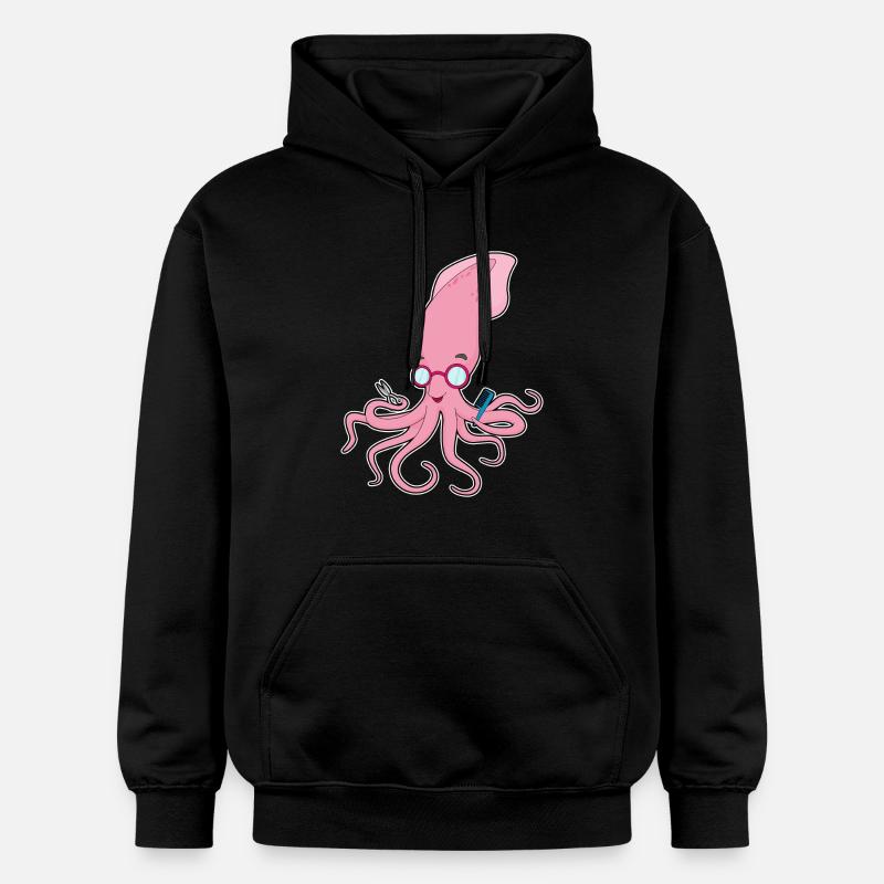 Calmar Coiffeur Ciseaux - Sweat à capuche Softstyle® Gildan Unisexe - noir