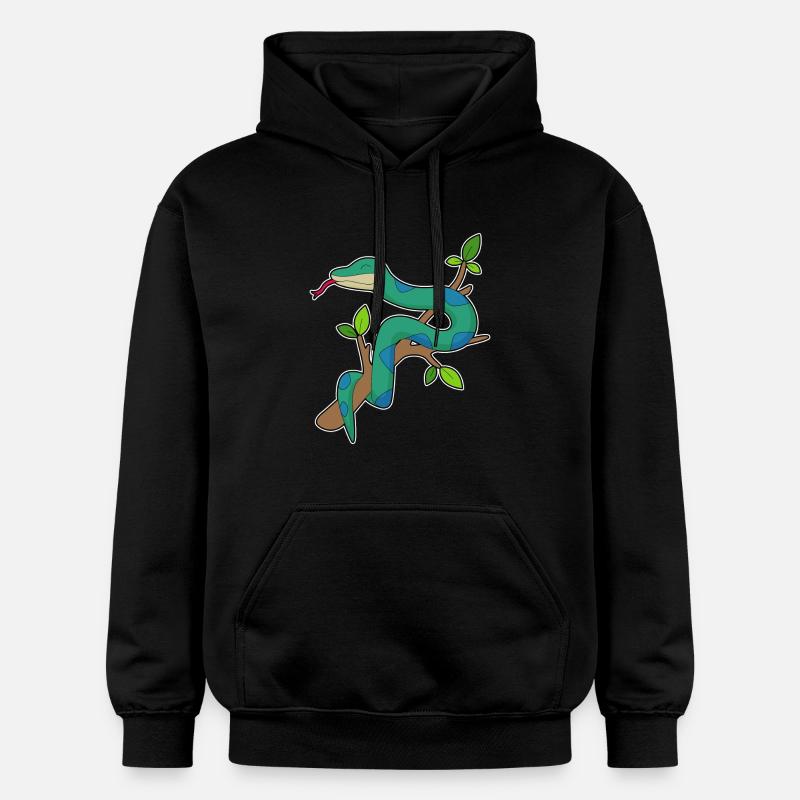 Branche de serpent - Sweat à capuche Softstyle® Gildan Unisexe - noir